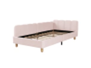 Lit banquette 90x200 cm <strong>LEYTN</strong>  <strong></strong> coloris rose