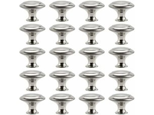 Bouton de meuble cuisine poignées cabinet acier inox portes coupe décoration porte cabinet placard tiroir armoire(20pcs)