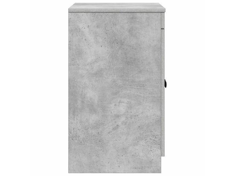  Armoire de salle de bain, meuble de rangement gris béton 54x41x70 cm shl6258  - Conforama E