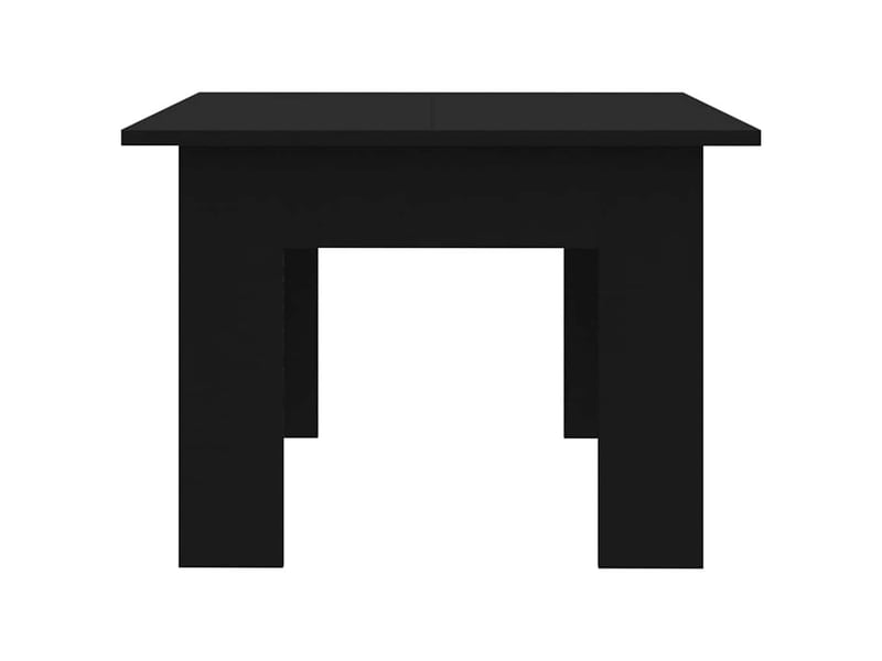  Table basse - table de salon - table à thé noir 100x60x42 cm bois d’ingénierie  - Conforama E