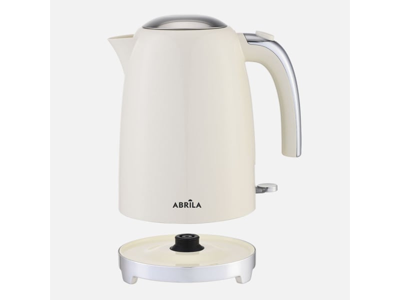  Bouilloire électrique fabrilamp yuka 1,7 l 2200 w beige 271712225 - Conforama C