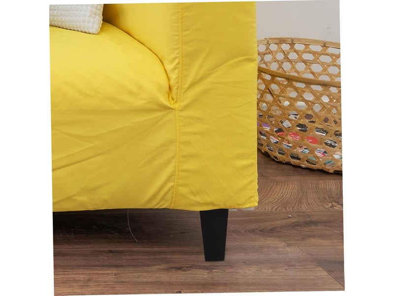  4pièces rechange bois massif pour meubles carrés modernes pour table basse commode canapé et bureau rehausseurs meubles  - Conforama E