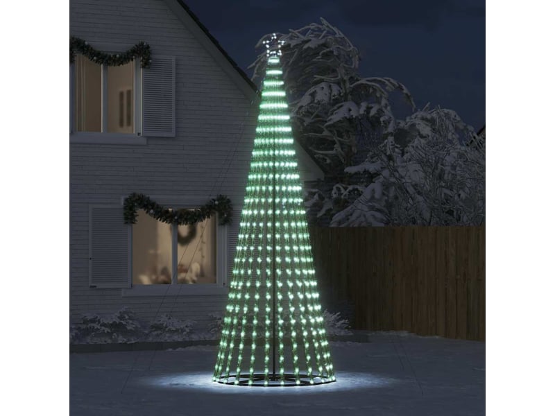  Sapin de noël, arbre de noël à led 1028 led blanc froid 403 cm  - Conforama C