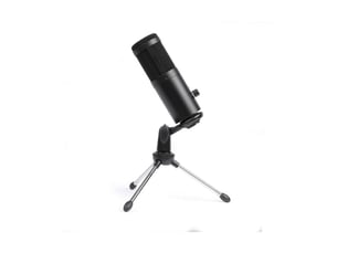 Microphone usb de bureau cardioide tea262 avec trépied pliable