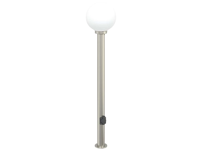  Borne lumineuse avec sortie 120 cm en acier inoxydable ip44  - Conforama A