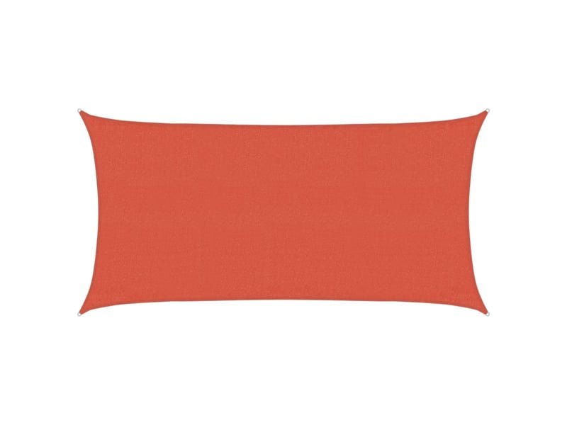  Voile d'ombrage - voile d'ombre - voile parasol 160 gm² terre cuite 3x6 m pehd  - Conforama A