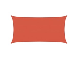 Voile d'ombrage - voile d'ombre - voile parasol 160 gm² terre cuite 3x6 m pehd