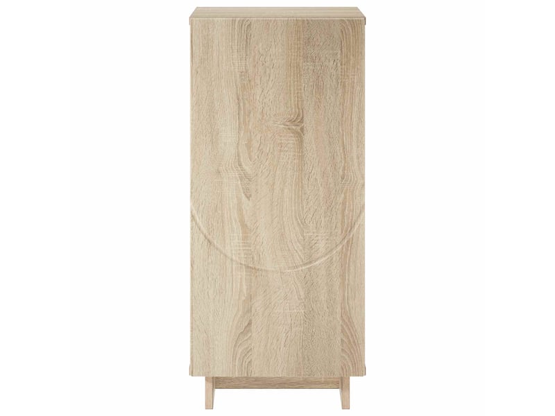  Buffet salon, buffet de rangement chêne sonoma 33,5x34,5x75 cm bois d'ingénierie shl62150  - Conforama D