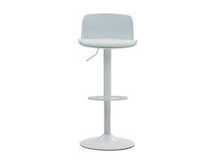 tabouret de bar assise réglable en hauteur  <strong>B12837</strong>  - blanc vendu 1373_2