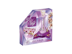 Jeu de creation bijoux 150+ decorations shiny pop atelier bracelets des 6 ans