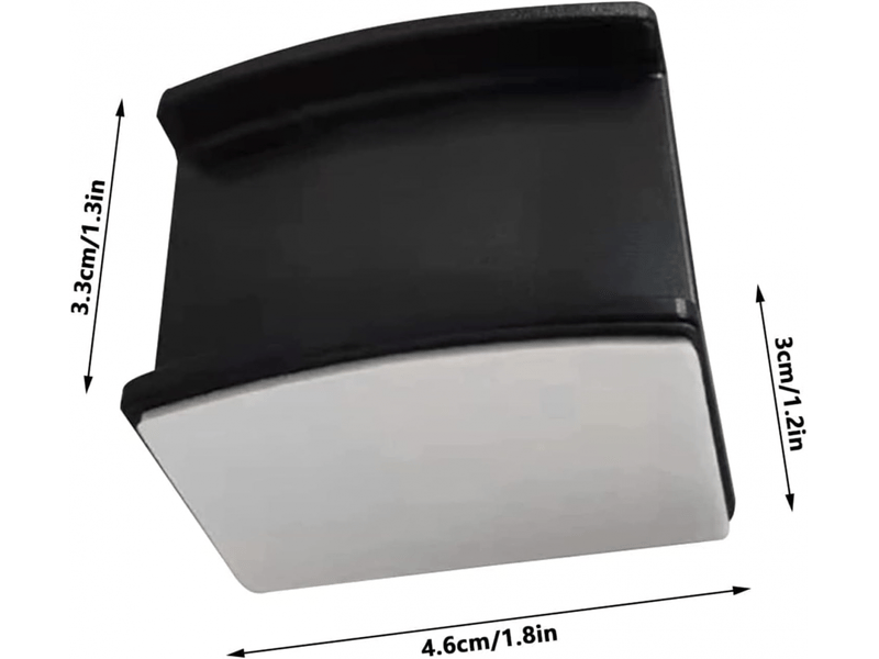  Noir - 10 porte-chapeaux, suspension murale de casquettes de baseball, porte-chapeau collé, porte-serviette pour chapeau, organisateur de porte, pièce  - Conforama C