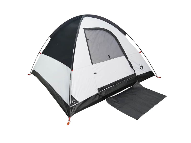  Tente de camping, tente à dôme 3 personnes tissu occultant imperméable shl28053  - Conforama C