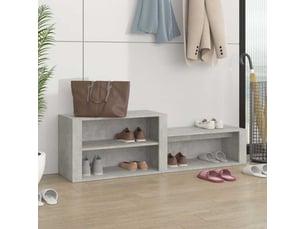 Meuble à chaussures 3 paire(s)  <strong></strong>  <strong></strong> coloris argenté
