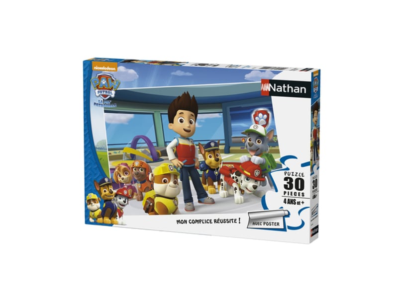  Nathan puzzle 30 p - la pat'patrouille reunie 4005556863549 - Conforama B