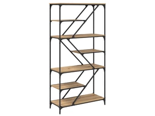 Étagère 9 niveaux, étagère de rangement 91 x 36 x 176 cm bois d'ingénierie shl8383