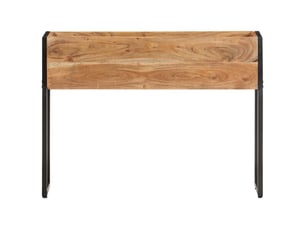 Jardinière - bac à fleurs 90x20x68 cm bois massif d'acacia
