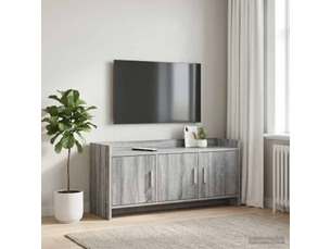 Meuble tv coloris gris 102 cm <strong></strong> <strong></strong>
