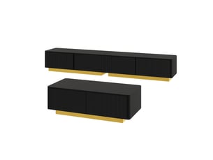 Meuble tv coloris noir SWEIKO