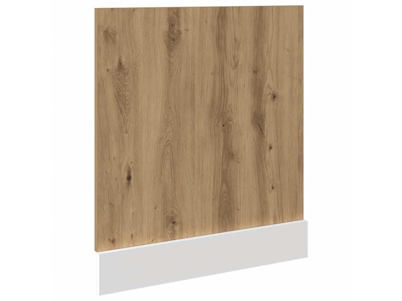  Panneau de lave-vaisselle lyon chêne artisanal 60x1,5x67cm bois d'ingénierie  - Conforama E