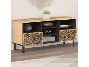 Meuble tv coloris marron 100 cm <strong></strong>  <strong></strong>