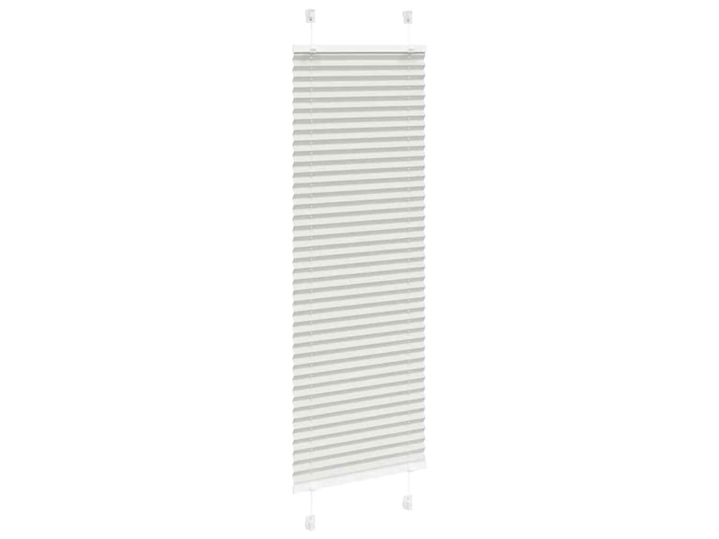 Store plissé, store de fenêtre gris clair 50x150 cm largeur du tissu 49,4 cm cf46889 - Conforama C