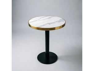Table basse rond(e) coloris bicolore <strong>OKMYHOME</strong> <strong></strong> - 60 cmx60 cm
