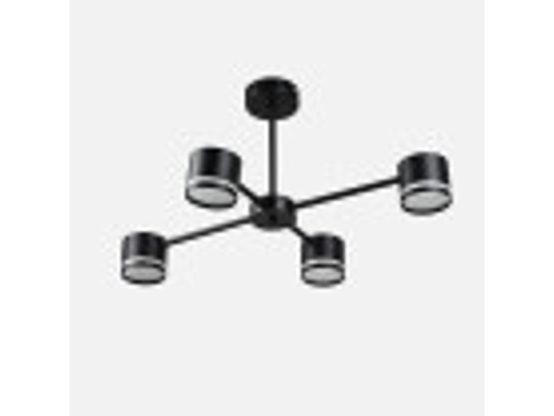  Fabrilamp ortiga, lampe, moderne, 4 x gx53, noir, 30 x 65 x 43 cm 253654009 - Conforama B