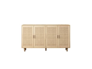 Buffet <strong></strong> <strong></strong> - 158 cm coloris bois clair