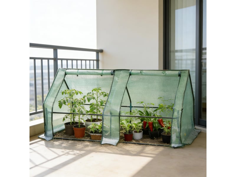  Mini-serre robuste pour plantes, serre extérieure compacte  - Conforama B