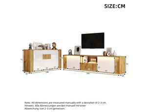 Meuble tv coloris bicolore  <strong></strong>  <strong></strong>