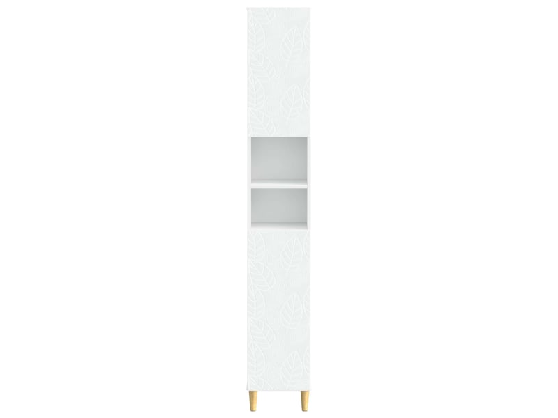 Colonne de salle de bain avec étagère ouverte delft blanc - Conforama D