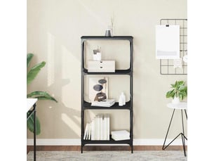 Bibliotheque coloris  noir  <strong></strong> <strong></strong> - 59 cm x 132 cm