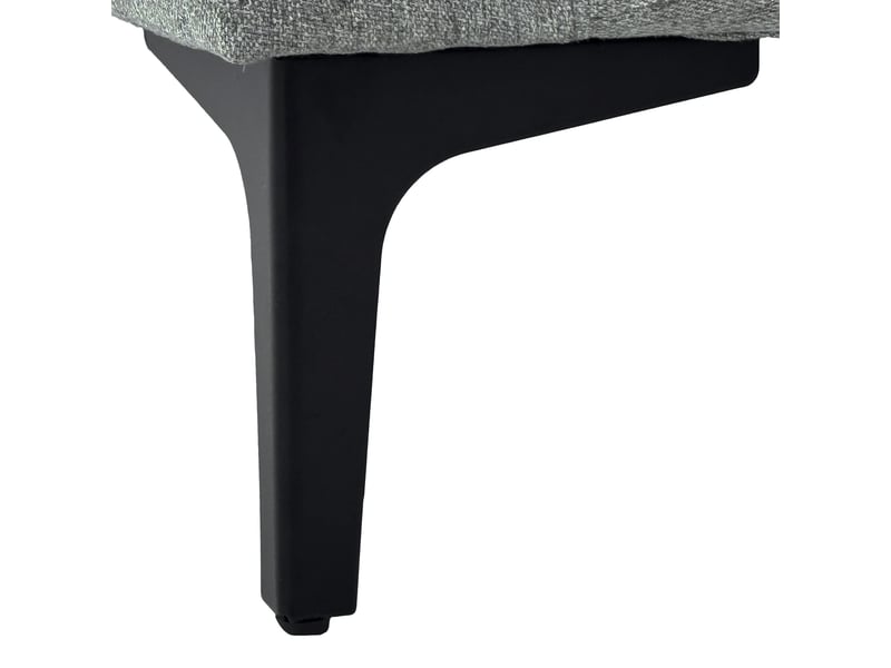 Canapé droit fixe 2 places gris clair en tissu polyester 172 x 73,5 x 81,5 cm, style nordique pour salon W3601S00005 - Conforama R