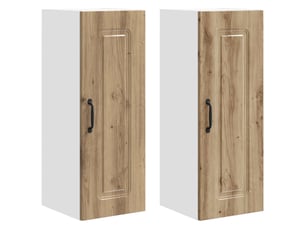 Meuble mural de cuisine | armoire de cuisine 2 pcs chêne artisanal shl859