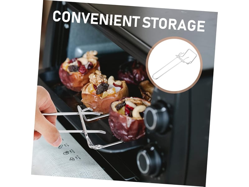  Pince anti-brûlure en acier inoxydable pour plaques de cuisson, poignée ergonomique antidérapante, pince à plaque de cuisine durable et pratique, écon GTR00797 - Conforama D
