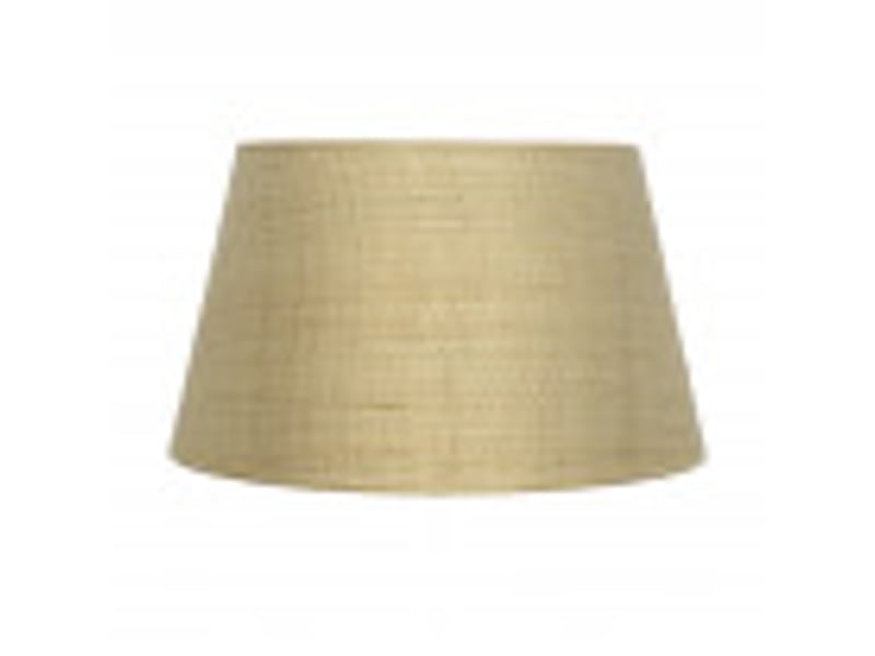 Abat-jour conique ouvert fabrilamp salma naturel, e27, ø 45 cm, h 30 cm 178314586 - Conforama B