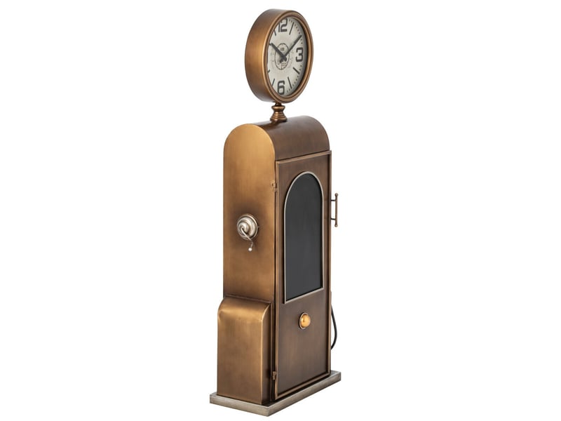  Horloge comtoise en métal zacharie 137cm doré  - Conforama D