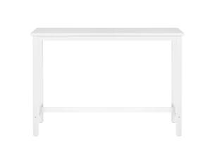 Bar coloris blanc   - 140 cm
