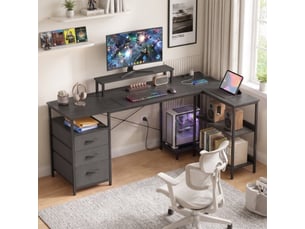 Bureau gaming coloris noir