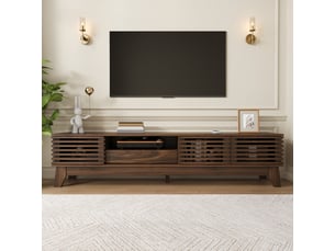Lit adulte coloris bois foncé 170 cm <strong>SWEIKO</strong>  <strong></strong>