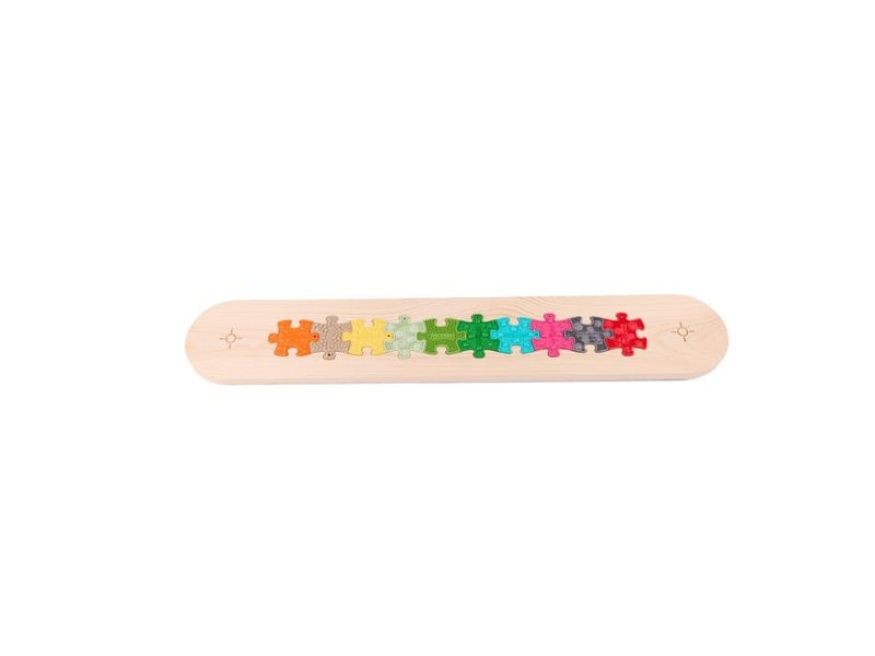  Passerelle muffik et 6 nano puzzles - 7 pièces, bois, multicolore MFA-03-3 - Conforama B