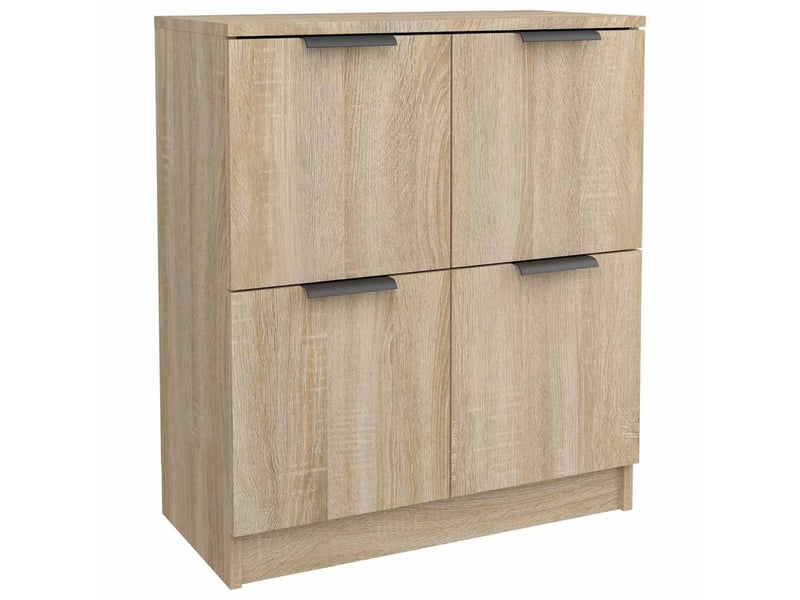  Buffet - bahut - meuble de rangement chêne sonoma 60x30x70 cm bois d'ingénierie  - Conforama A