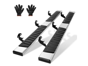 Vevor marchepieds 16.5cm compatible dodge ram 2009-2023. Barres latérales acier inox 201, charge 227kg.