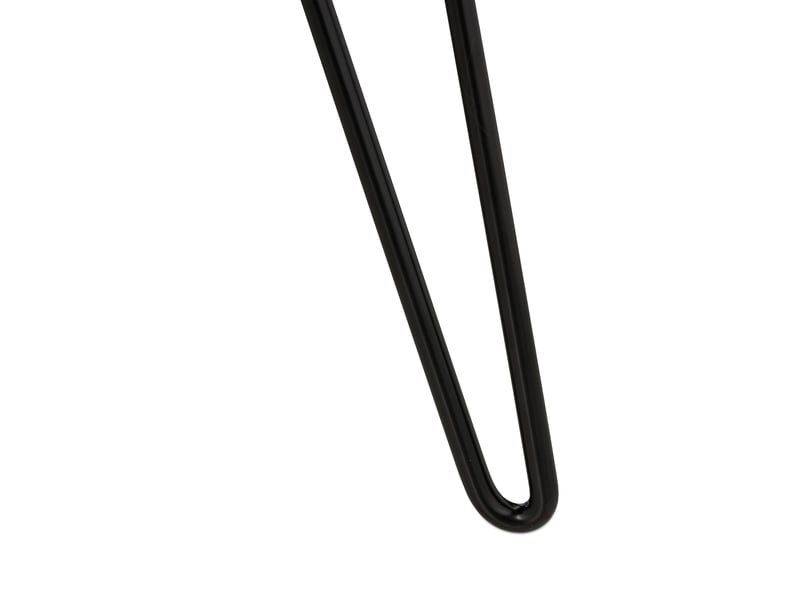  Tabouret d’appoint rond élégant 40 x 40 x 45 cm assise confortable en fausse fourrure noire 13_0012794  - Conforama D