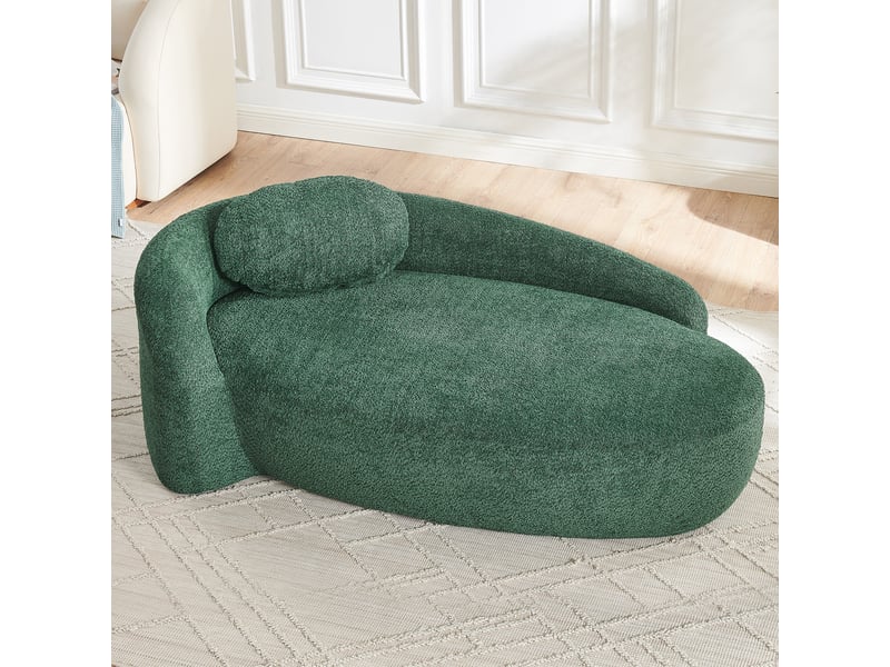  Canapé de salon, canapé pour séjour, vert, pour salon, chambre, mobilier pour espace de vie, adapté à l'espace de vie  - Conforama C