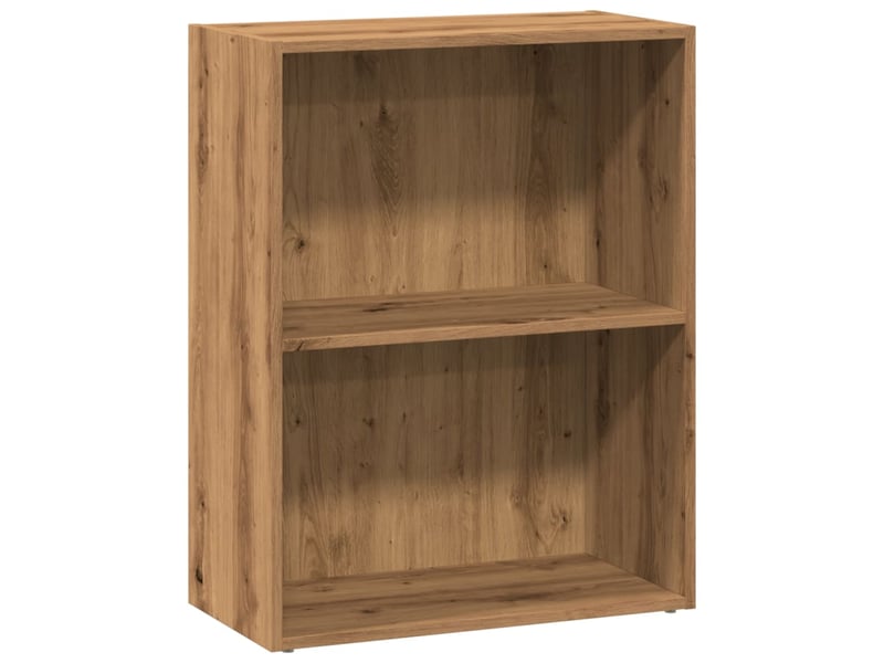  Bibliothèque, étagère de rangement chêne artisanal 60x30x77 cm bois d'ingénierie  - Conforama A