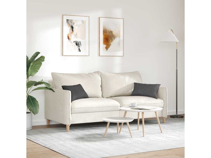  Lot de 2 coussins de canapé, coussins décoratifs gris foncé 50 x 30 cm cf59089  - Conforama D