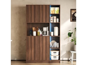 Buffet <strong></strong> <strong>OMNIGLINT TRADING LTD</strong> - 105 cm coloris bois foncé