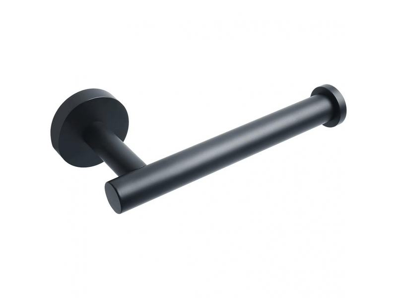  Porte-papier toilette-porte papier toilette mural porte papier toilette en acier inoxydable 304 finition polie, noir  - Conforama A