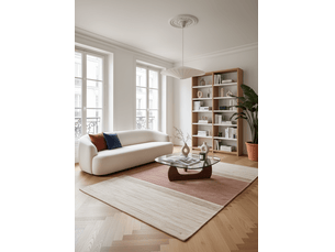 Tapis design en jute tissé main cigale - 120x170 cm